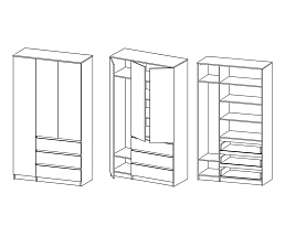 Изображение товара Мальм 314 oak ИКЕА (IKEA) на сайте delmard.ru