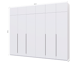 Изображение товара Пакс Альхейм 26 white (silver) ИКЕА (IKEA) на сайте delmard.ru