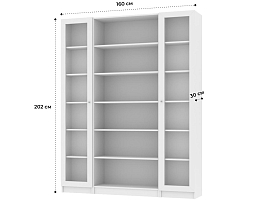 Изображение товара Билли 423 white ИКЕА (IKEA) на сайте delmard.ru