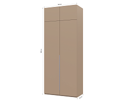 Изображение товара Пакс Альхейм 22 brown (silver) ИКЕА (IKEA) на сайте delmard.ru