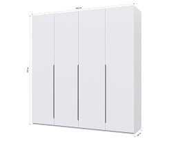 Изображение товара Пакс Альхейм 14 white (silver) ИКЕА (IKEA) на сайте delmard.ru